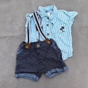 Little lad 12 months baby boy outfit